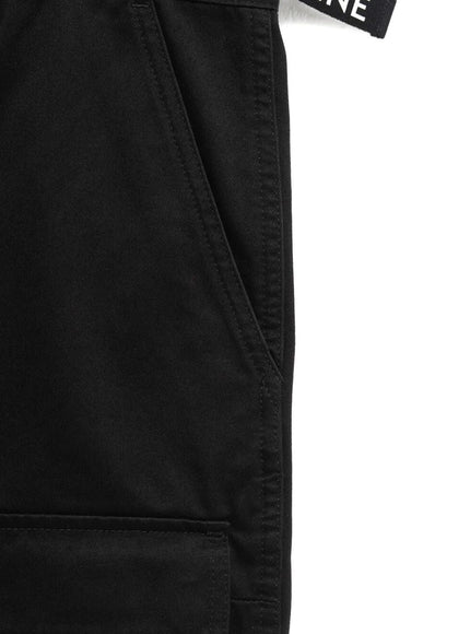 Celine Cargo Cotton Bermuda Shorts