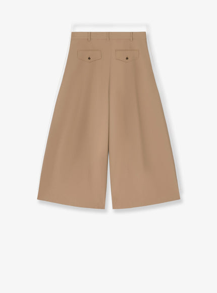 Celine Montauk Wool And Cotton Trousers