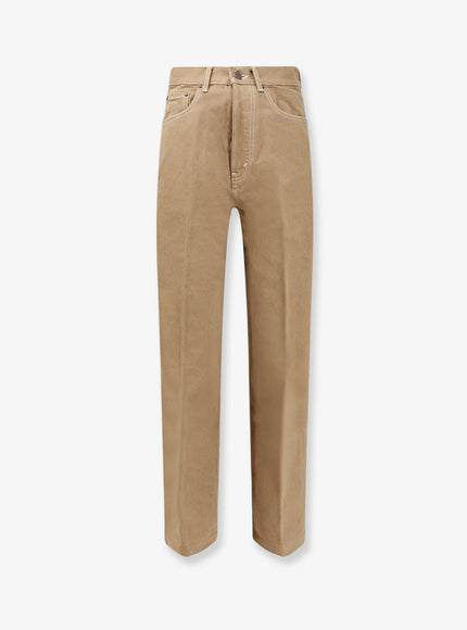 Celine Boyfriend 002 Cotton Trousers Lattelightstonewash