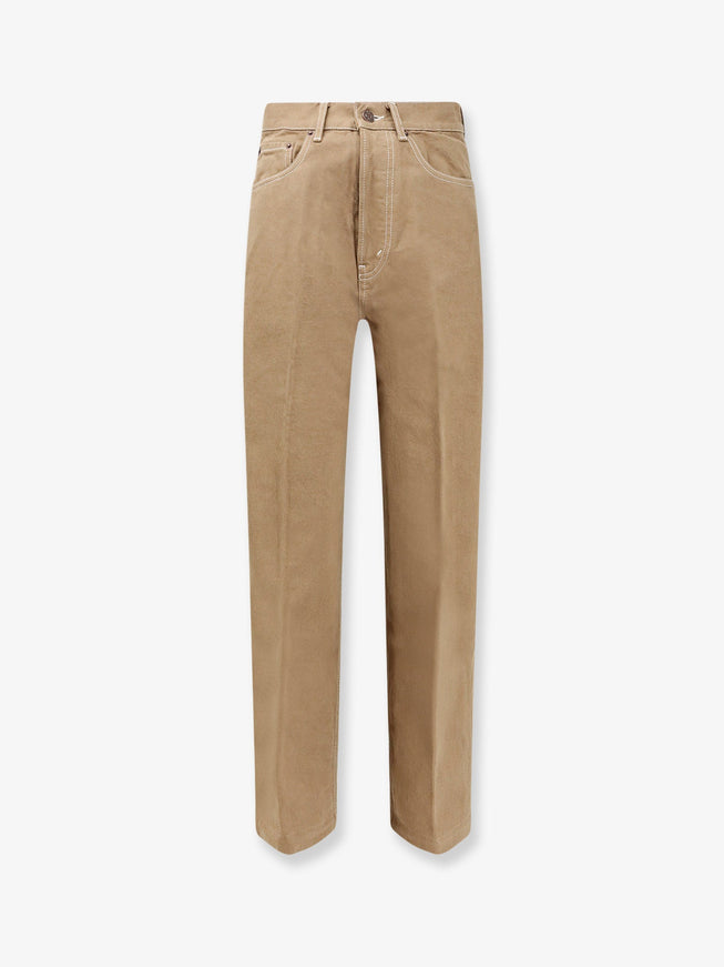 Celine Boyfriend 002 Cotton Trousers Lattelightstonewash