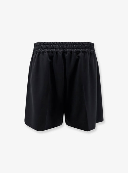 Celine Wool Shorts With Leather Tag