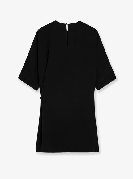 Celine Wrap Dress With Gold Metal Charms