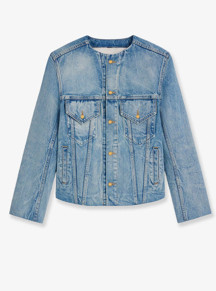 Celine Denim Jacket Melon Blue