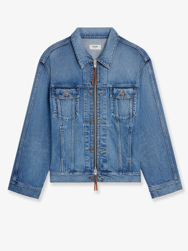 Celine Blue Denim Jacket Clearwaterfall
