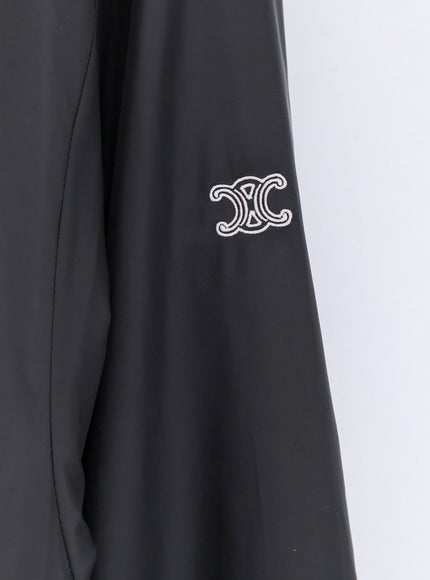 Celine Nylon Jacket With Triomphe Lining