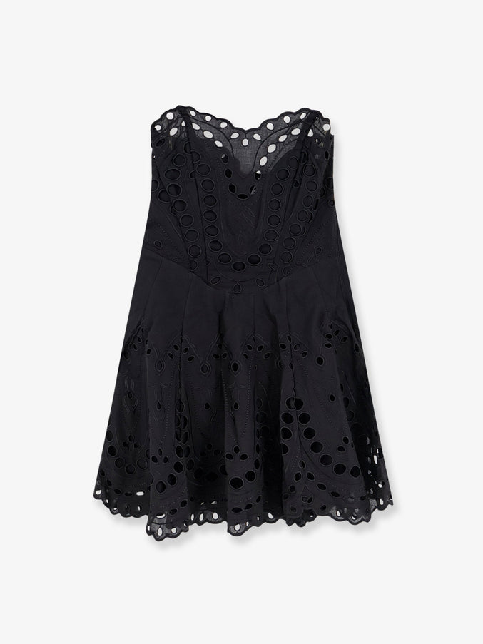 Charo Ruiz Ibiza Bail Short Dress Blacksealace