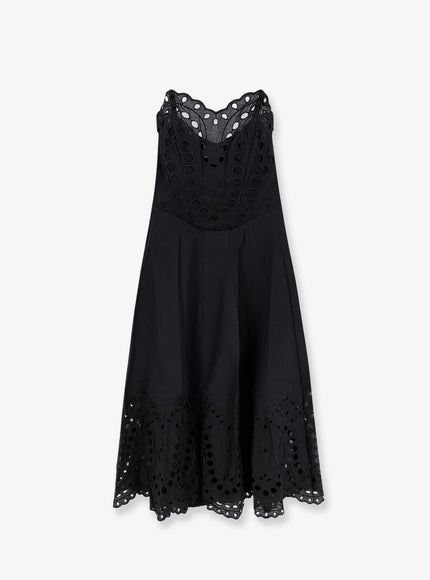 Charo Ruiz Ibiza Marlin Long Dress Blacksealace