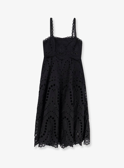 Charo Ruiz Ibiza Glimmer Long Dress Blacksealace