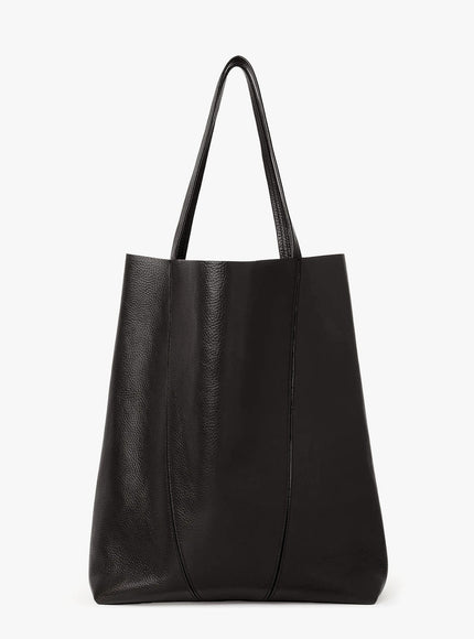 Chloe' Spin Leather Shoulder Bag With Lettering Logo On The Front