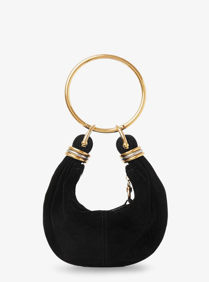 Bracelet Suede Crossbody Bag