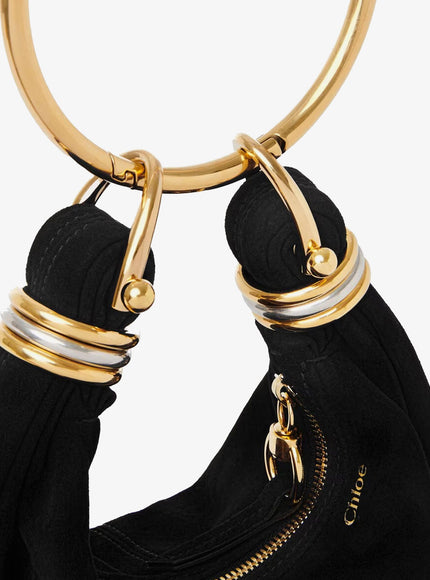 Bracelet Suede Crossbody Bag