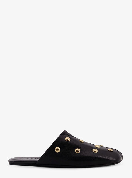 Chloe' Rita Leather Sabot Black
