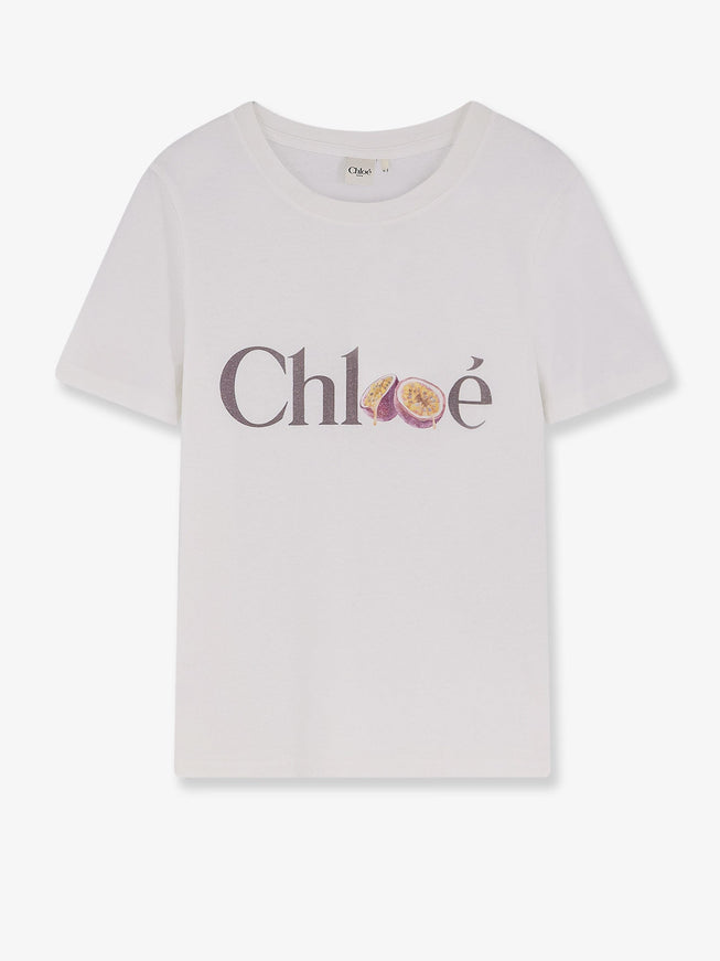 Chloe' Cotton T-Shirt White
