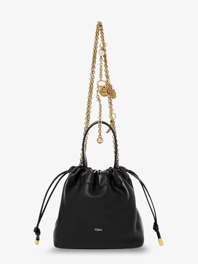Chloe' Chloé Icons Mini Leather Crossbody Bag Uni Black