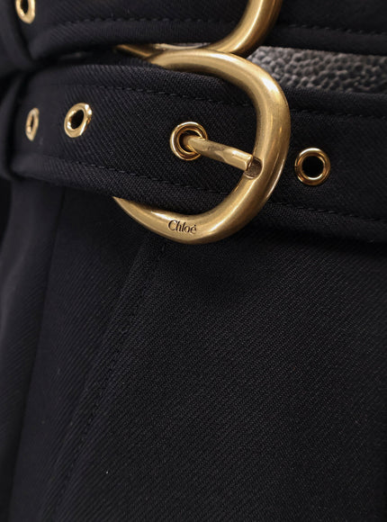 Chloe' Virgin Wool Skirt/Trousers