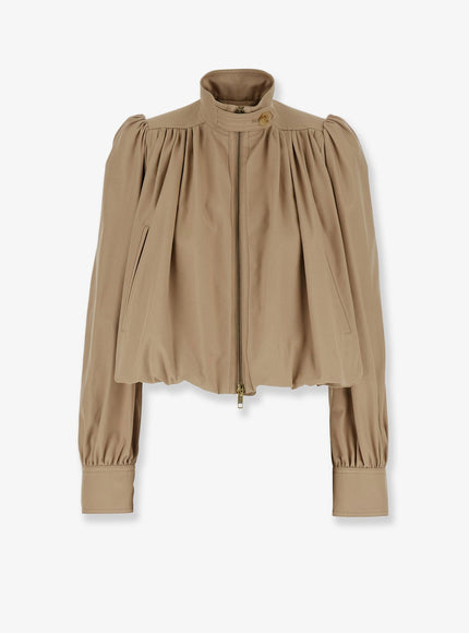 Chloe' Boule Organic Cotton Jacket Worn Brown