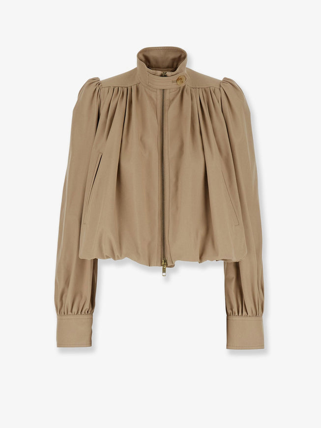 Chloe' Boule Organic Cotton Jacket Worn Brown
