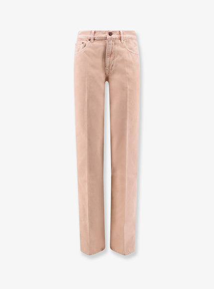 Chloe' Organic Cotton Trousers Timidpink