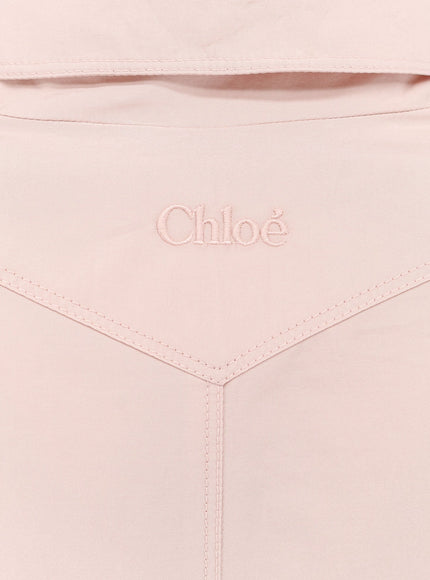 Chloe' Cotton Cape Coat