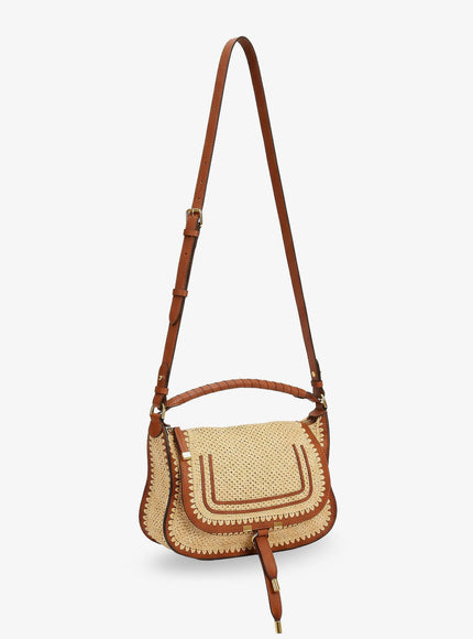 Chloe' Marcie Raffia Shoulder Bag