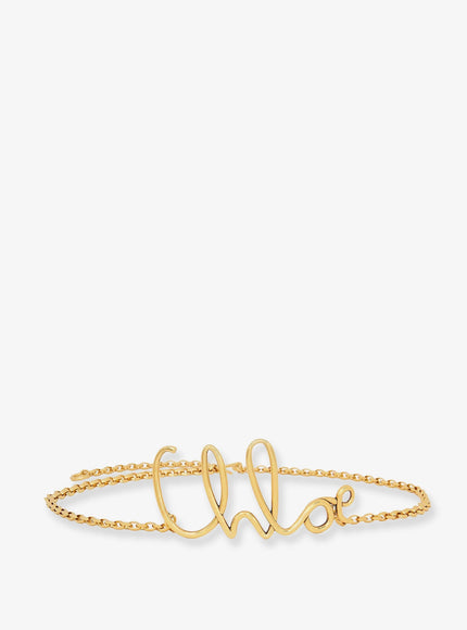 Chloe' Chloé Iconic Brass Belt Uni Vintage Gold