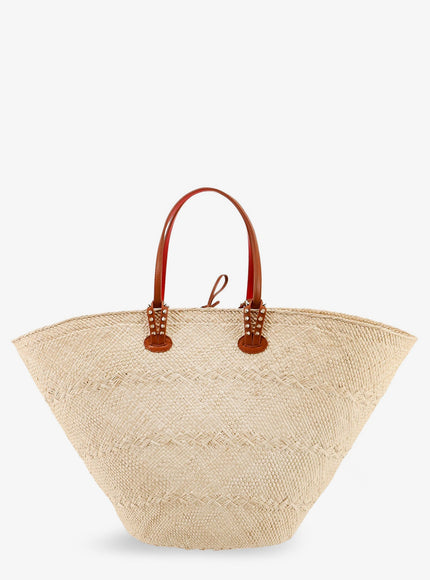 Christian Louboutin Cabata Large Raffia Shoulder Bag