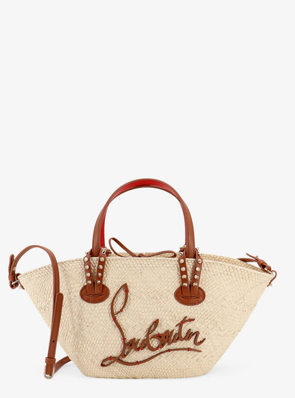 Christian Louboutin Cabata Raffia Handbag Uni Naturalcuoio
