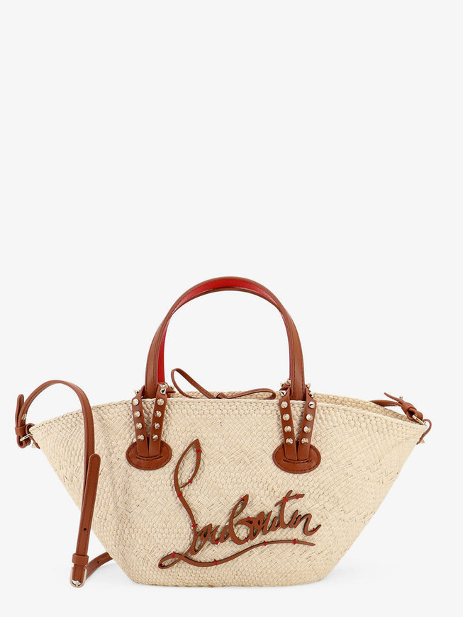Christian Louboutin Cabata Raffia Handbag Uni Naturalcuoio