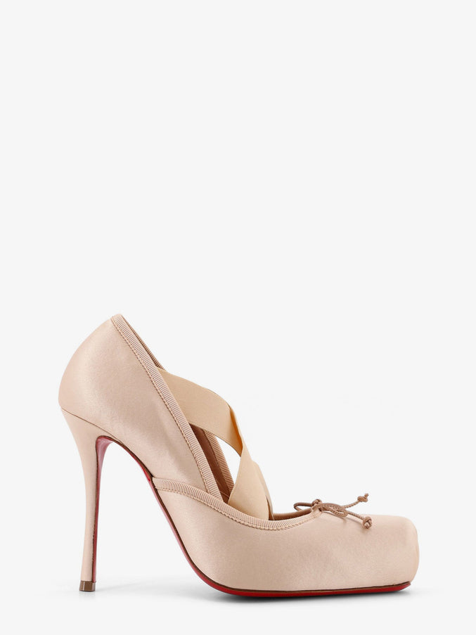 Christian Louboutin Cassia Nodo Satin Pumps Blush