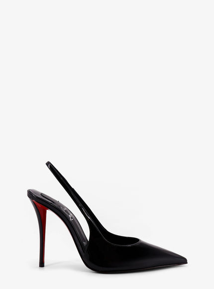 Christian Louboutin Miss Z Patent Leather Pumps Blacklinblack