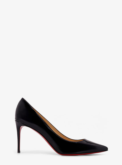 Christian Louboutin Kate 85 Patent Leather Pumps Black