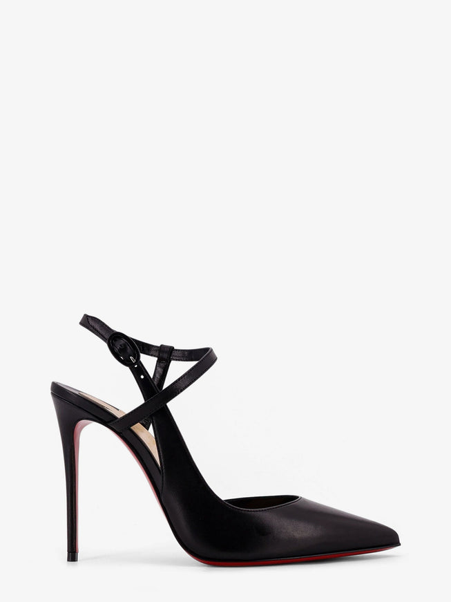 Christian Louboutin Jenlove Leather Slingback Décolleté Black