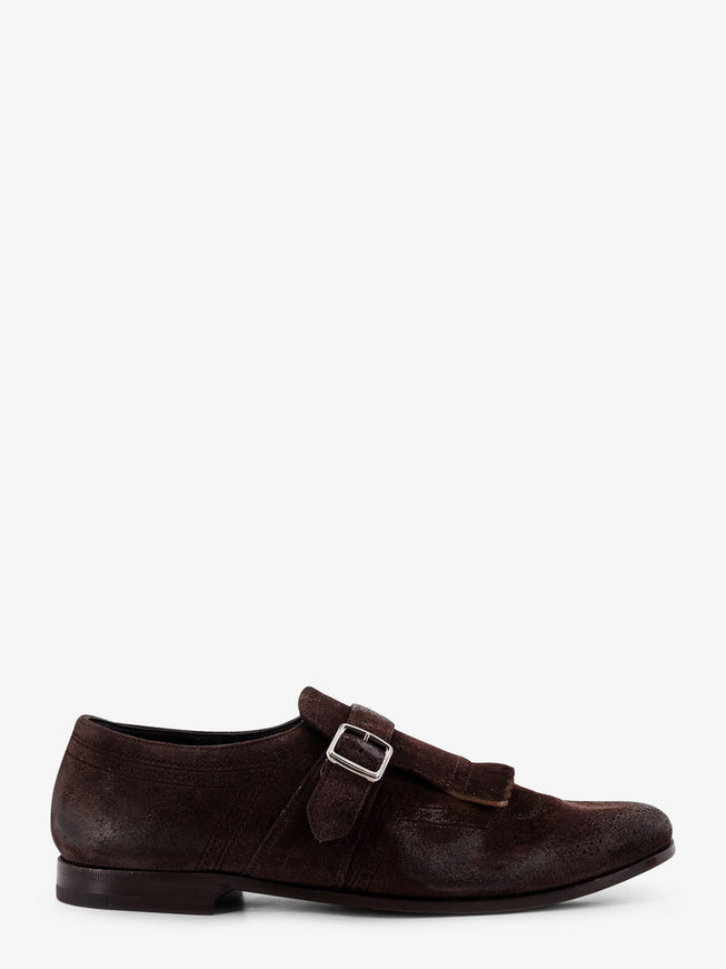 Church's Shanghai Laser Suede Loafers Ebony