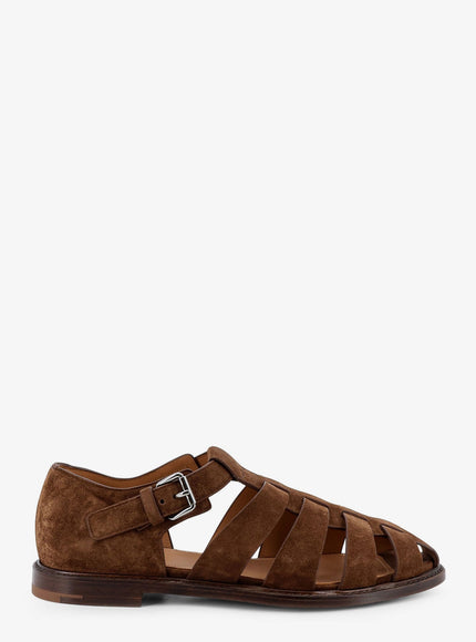 Church's Leather Fisherman Sandals Burnt