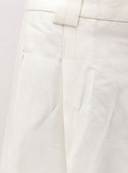 Closed Wendlyn Linen And Viscose Trousers