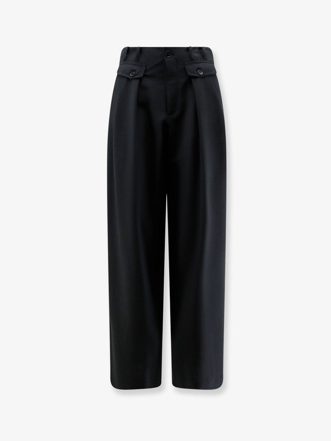 Closed Wenda Wool Blend Trousers Black