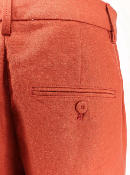 Closed Jurdy Cotton And Linen Trousers