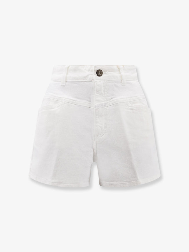 Closed Jocy-X Stretch Cotton Shorts White