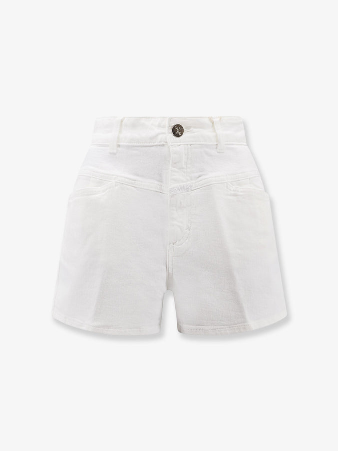 Closed Jocy-X Stretch Cotton Shorts White