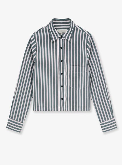 Closed Classic Cropped Shirt Royalgreen