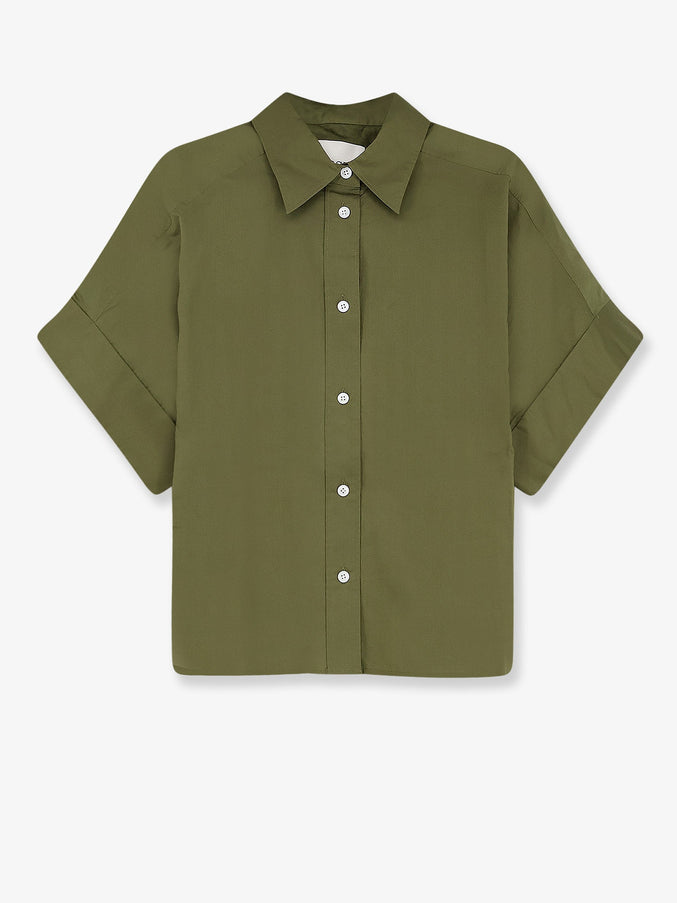 Closed Cotton Shirt Hunter Green