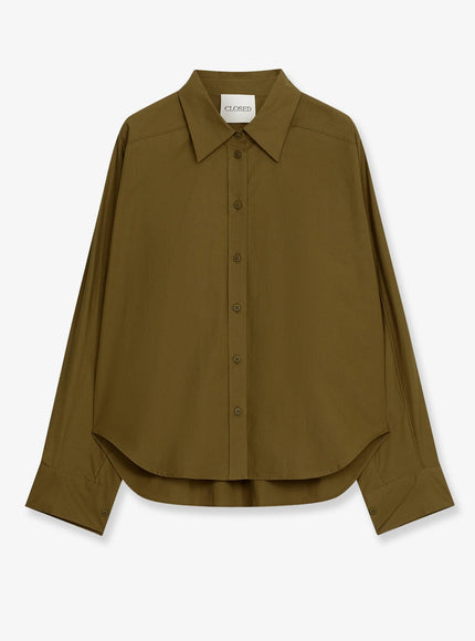 Closed Recycled Cotton Shirt Deepolive
