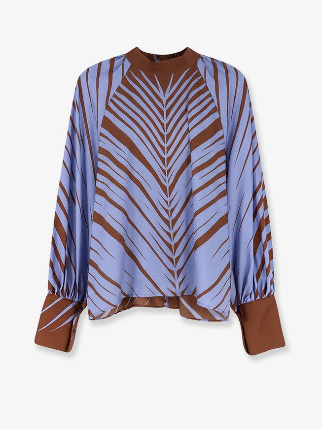Co.go Printed Silk Shirt Botanika