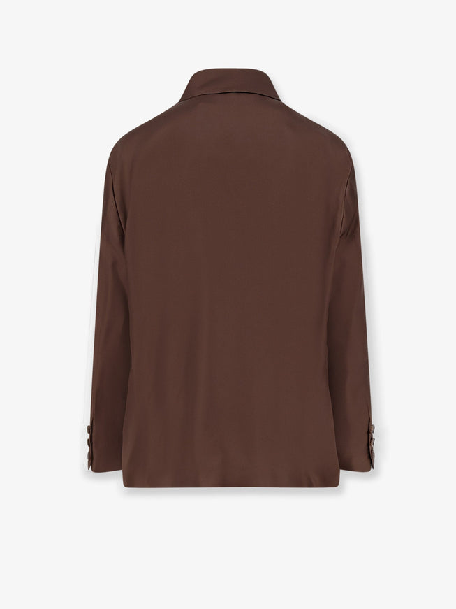 Co.go Loose Silk Blazer