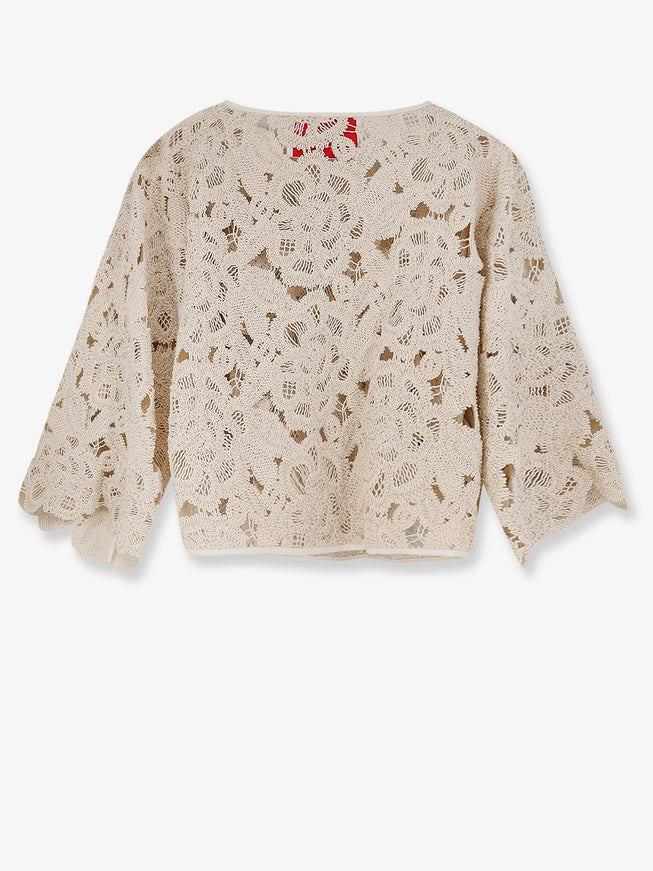 Co.go Cotton Sweater With Embroidery