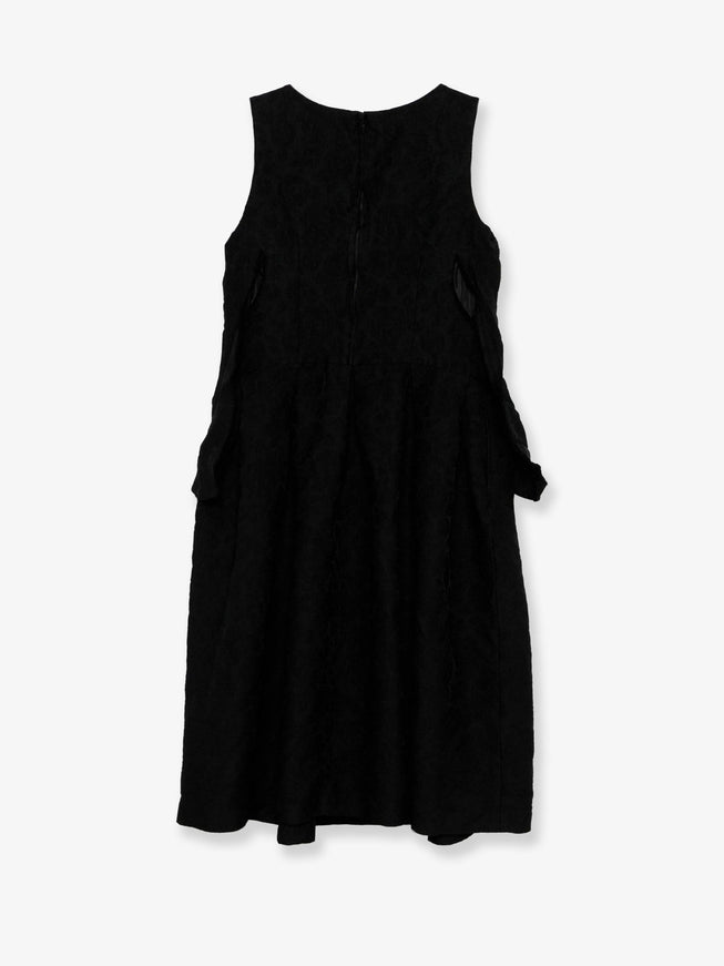 Comme Des Garçons Play Jacquard Fabric Short Dress