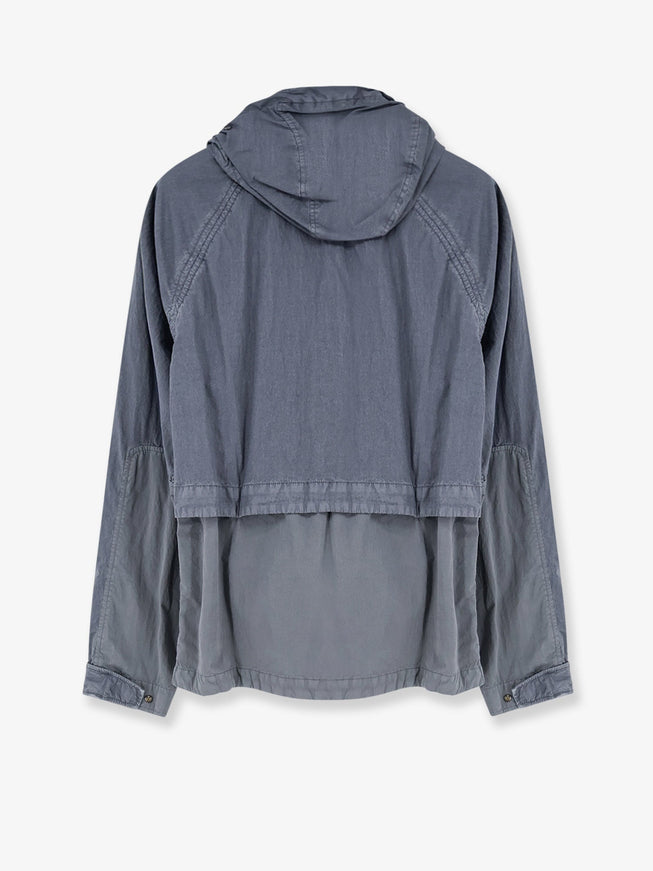 C.p.company Cated Cotton Blend Jacket