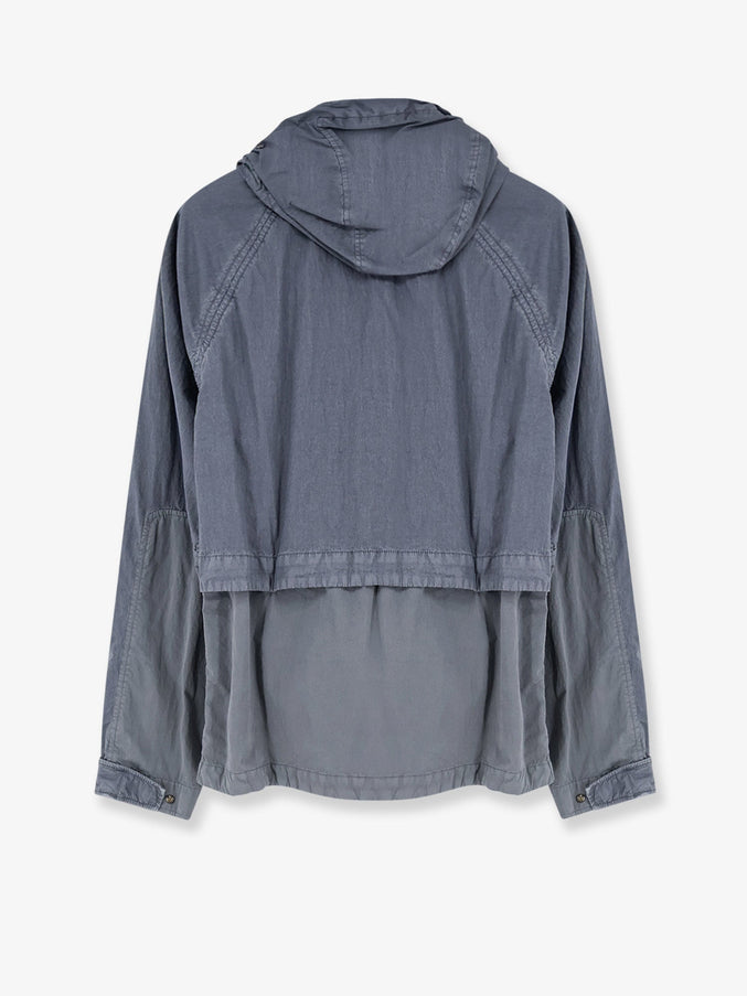 C.p.company Cated Cotton Blend Jacket