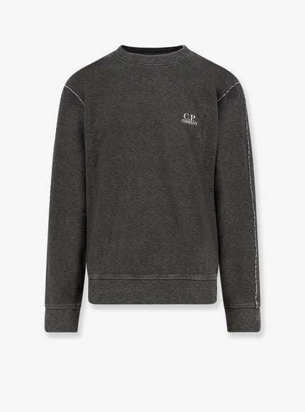 C.p.company Cotton Sweatshirt Gunmetal