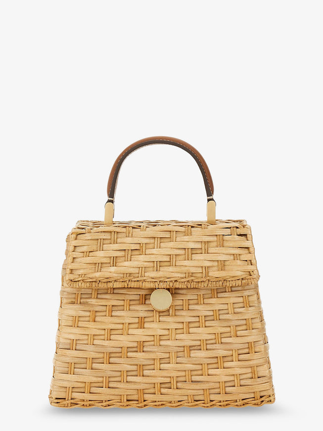 Cult Gaia Sybil Wicker Handbag Uni Light Toasted Natural